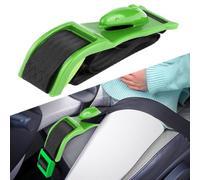 GKKBUFF Coprisedile con delfino, regolazione della cinghia della pancia, cuscini interni per auto, previene la compressione addominale, comfort e libertà per donne e uomini, protegge l'addome e il