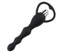 GKLWEJ Vibratore Anale, 17cm Vibratore Anale Uomo di Silicone, Dildo Anale, Vibratori Anali, Palline Anali, Didol Vibrante Donna, Massaggiatore Prostatico, Giocattoli Sessuali per Uomo Donne Coppie