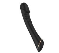GKLWEJ Vibratoreper Donna, Vibratore Di Silicone Con Funzione Di Shock 9 Modalità, Sedativo Per Le Donne, Vibrazioni Del Punto G Per Le Donne, Giocattoli Sessuali Per Uomini, Nero