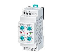 GKM-02F 3 * 380VAC With-Neutual Three-Phase Phase Failure, Phase Sequence, Under&Over Voltage Relay