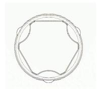 GKN Service 25840 - Kit soffietto albero motore