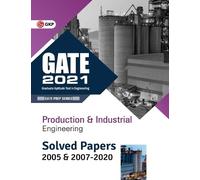Gkp GATE 2021 - Production & Industrial Engineering - Solved Papers (Tascabile)