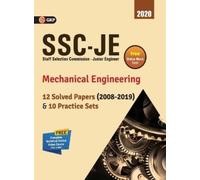 Gkp Ssc Je 2020 Mechanical Engineering - Solved Paper & Practice Set (Tascabile)