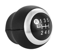 GKQRKVNM Pomelli leva cambio Compatibile Con Toyota Per Urban Per Cruiser | 2009-2012 Per Verso 2009-2015 5/6 Velocità Leva Del Pomello Cambio Per Auto Shifter Stick Pallamano(Black 6 Speed)