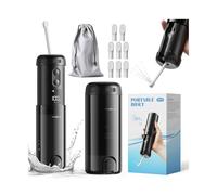 Gkstly Bidet Ricaricabile Portatile Elettrico da 250 ml, Bidet Portatile Elettrico Impermeabile IPX7 con 5 Modalità di Spruzzatura per la Pulizia Igienica Personale, Cura Postnatale Lenitiva