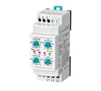 GKT-05F 3 * 220VAC Non-Neutual Three-Phase Phase Failure, Phase Sequence, Under&Over Voltage Relay