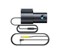 GKU Telecamera Posteriore Non Impermeabile con Cavo di Prolunga da 6 Metri, Porta AV-IN, Telecamera di Retromarcia per Interni, Solo per Dash Cam GKU D600/D600PRO, Non per Dash Cam di Altre Marche