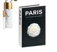 Gkumgwo Cassaforte Libro Per Contanti - Scatola Portatile Finta Per Nascondere Contanti | Libro Finto Segreto Per Il Risparmio Di Denaro - Per Gioielli Oggetti Di Valore Casa Ufficio Appartamento