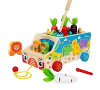 Gkumgwo Giocattolo per abilità motorie | Gioco di selezione di carote con forme - Giocattolo educativo per bambini per la promozione dello sviluppo con attività per l'apprendimento precoce bambini 1-3