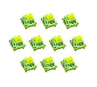 Gkumgwo Interruttori per tastiera di gioco meccanico, interruttori silenziatori per tastiera meccanica, interruttori ad asse silenziosi e morbidi, pre-lubrificazione degli interruttori della tastiera