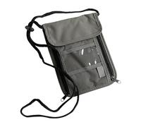 Gkumgwo Portafogli da viaggio, porta documenti | Antifurto per carte di credito, cellulare, viaggio auto, organizer per documenti, grigio., descrizione, descrizione