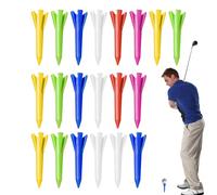 Gkumgwo Tee Da Golf Per Tappetini | 20 Pezzi Golf Tappeto Sintetica Tee - Attrezzatura per Pratica su Tappeto Invernale e Campo Pratica per Migliorare lo Swing e il Putting dei Golfisti