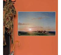 GKUVBF Ivan Aivazovsky《Convoglio nella steppa》Stampa artistica su tela, poster per la decorazione moderna della parete di casa, soggiorno (70x100 cm/senza cornice)