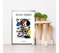 GKUVBF Poster e stampe della mostra d'arte di Joan Miró, stampa su tela vintage, dipinto astratto, arredamento per la casa (30x45 cm/senza cornice)