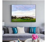 GKUVBF Quadro su tela classico vintage di Caspar David Friedrich, poster e stampe per la decorazione della parete del soggiorno, 40x75 cm, senza cornice.