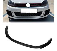 GKXTLTONG Spoiler Anteriore per Auto per Golf 6 MK6 GTI GTD 2010-2013, Car Lower Lip Splitter Blade Front Lip Deflector Car Front Shovel Splitter Diffuser