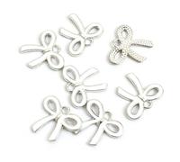 GKYQVE 100Pcs Farfalla Fiocchi Ornamento Bowknot Collana Pendente Facile Da Attaccare Ornamenti Per Acconciature E Abbigliamento Ornamento, Misura unica, come descritto, come descritto