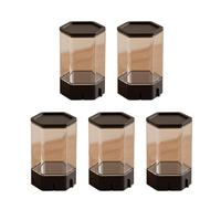 GKYQVE 5Pcs Bambole Giocattolo Espositore Stand Per Gli Appassionati di Giocattoli Minifigure Vetrina Pratica Action Figure Organizzatori di Stoccaggio Stand Display