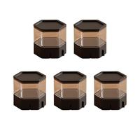 GKYQVE 5Pcs Bambole Giocattolo Espositore Stand Per Gli Appassionati di Giocattoli Minifigure Vetrina Pratica Action Figure Organizzatori di Stoccaggio Stand Display