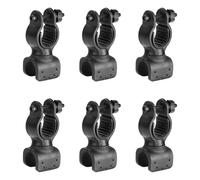 GKYQVE 6pcs Biciclette Lampada Mount Adapter Computer Holder Base Biciclette Fari per Vari Manubrio Universale Bici