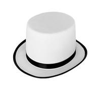 GKYQVE Adulto/Bambini Piatto Top Hat Prom Carnevale Partito Costume Felted Per Show Party Mago Per Uomini Adulti Per Massa Senza Scomparto Segreto