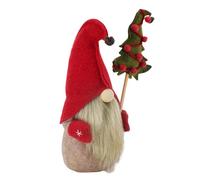 GKYQVE Bambole svedesi 21,7 cm decorazione natalizia fatta a mano per festival decorazione domestica statua nana da collezione decorazione natalizia