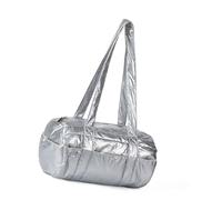 GKYQVE Borsa a tracolla alla moda per donne alla moda borsa spaziosa borsa ascellare di grande capacità per lo shopping e avventure di viaggio sotto le ascelle, Argento, One Size
