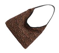 GKYQVE Borsa ad ascella di grande capacità per le donne autunno inverno pendolarismo borsa a tracolla borsa a tracolla borsa da spiaggia ascellare donna leopardi stampa ascella borsa grande capacità