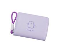 GKYQVE Borsa corta da donna con porta carte di credito Portafoglio piccolo in pelle PU Coin Cats Grande Capacità Cambiamento per gatti quotidiani Breve per Ragazza Piccola Grande Capacità Borsa per il