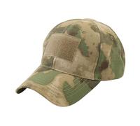 GKYQVE Cappello da baseball con chiusura regolabile modello mimetico cappello comodo multiuso ingranaggi esterni per adulti pratico berretto, Rovine verdi, B