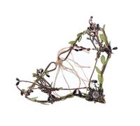 GKYQVE Fairies Copricapo per donne Queen Copricapo Foglia Cerchiello per Halloween Matrimonio Celebrazione Decorazione