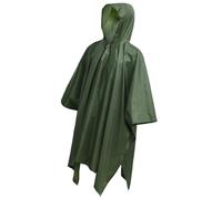 GKYQVE Impermeabili mimetici Poncho Shelter Impermeabili Poncho Outdoor Campeggio Abbigliamento Shelter Tenda Camouflage Impermeabile Pieghevole, Verde, Taglia unica