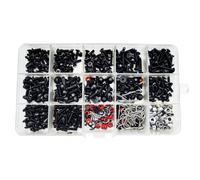 GKYQVE Kit di attrezzi per auto giocattolo da 500 pezzi, viti ad alta resistenza per manutenzione e aggiornamenti del modello di veicoli, viti e accessori di manutenzione