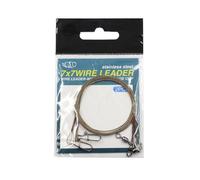 GKYQVE Lenza professionale in acciaio resistente all'abrasione, lunghezza multipla diametri per gli appassionati di pesca in acciaio inox filo di pesca leader