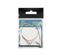 GKYQVE Lenza professionale in acciaio resistente all'abrasione, lunghezza multipla diametri per gli appassionati di pesca in acciaio inox filo di pesca leader