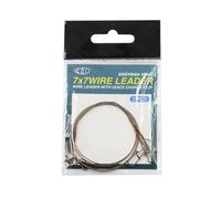 GKYQVE Lenza professionale in acciaio resistente all'abrasione, lunghezza multipla diametri per gli appassionati di pesca in acciaio inox filo di pesca leader