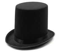 GKYQVE Mago Cappello a cilindro Fedora Bombetta Pork Pie Fedora Mago Cappello a cilindro