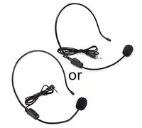 GKYQVE Microfono portatile a clip da 3,5 mm per tutti gli amplificatori vocali WinBridge Microfono per bambini