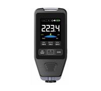 GKYQVE Misuratore di spessore del rivestimento digitale ricaricabile 0-1400μm Display LCD Vernice Meter Car Paint Gauge 0.1μm Risoluzione Auto Meter