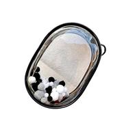 GKYQVE Peluche Bambole Borsa Catena Fascino Resistente Accessorio di Immagazzinaggio Per Anime Figura Giocattolo Unico Antipolvere Portachiavi Charm Portachiavi Per Borse, Nero , M