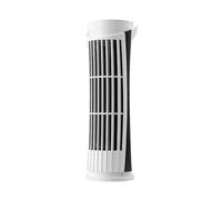 GKYQVE Piccolo ventilatore da tavolo USB a 2 velocità di regolazione della velocità del vento ventilatore a torre senza lama con luce LED strumento di raffreddamento per studenti ventilatore da tavolo