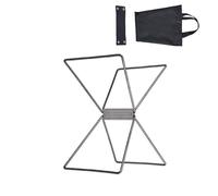 GKYQVE Portables Campeggio Box Telaio Moda Esterna Cassaforte Supporto di Stoccaggio per Viaggio di Famiglia Durevole Supporto Metallo