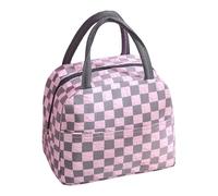 GKYQVE Robusta borsa termica per la preparazione dei pasti in tessuto Oxford resistente all'acqua, spazioso scomparto per lavoro, escursionismo, quotidianamente, griglia a bolle per alimenti per cene