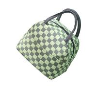 GKYQVE Robusta borsa termica per la preparazione dei pasti in tessuto Oxford resistente all'acqua, spazioso scomparto per lavoro, escursionismo, quotidianamente, griglia a bolle per alimenti per cene