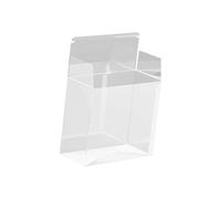 GKYQVE Scatola di imballaggio trasparente del supporto della carta per la conservazione di giochi Contenitore impermeabile Display Protector Custodia protettiva impermeabile