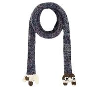 GKYQVE Sciarpa a forma di animale del fumetto di modo per l'inverno autunno sciarpa del collo per le donne vestito tutto abbinato casual formale magro, Polvere blu., Taglia unica