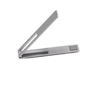 GKYQVE Supporto pieghevole per telefono stabilizza la base sottile in metallo supporto pieghevole per videochiamate Movie Watching Triangle Phone Mount