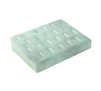 GKYQVE Velluto Gioielli Organizzatori Elegante Gioielli Vetrina Vassoio Peluche Texture Adatto Per Anelli E Collane Bangle Display Stand