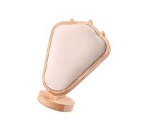 GKYQVE Versatile Espositore per gioielli in legno della gomma Modello Artistico Espositore Modello Stand Rack Con Corno di Capra Estetica ArtisticCrafted Albero