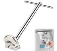 GKZB Chiave per dadi del rubinetto con supporto Chiave per dadi del rubinetto regolabile da 10 a 32 mm Chiave per rubinetto con supporto Chiave per rubinetto per bagno, cucina, WC